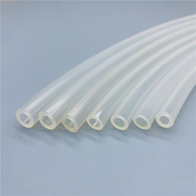 High Temperature Food Grade Silicone Tubing High Transparency , Not Yellowing.
