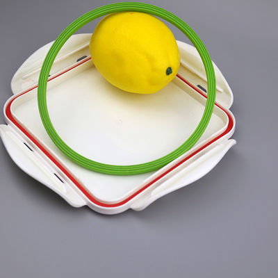 สินค้าอาหารเกรด Extruded ซิลิโคนวงแหวนประทับ ไม่มีกลิ่น สําหรับอาหารบรรจุประทับ